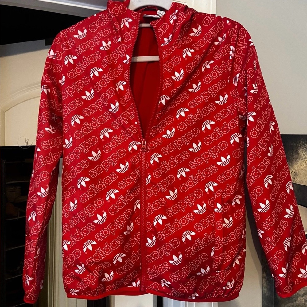 Kids Adidas Windbreaker Jacket